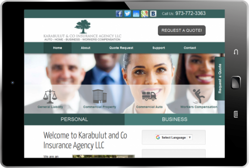 Responsive for Mobile Tablets